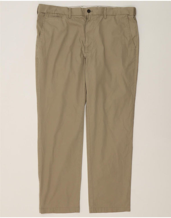 Marks & Spencer Mens Heritage Regular Fit Chino Trousers W40 L31 Beige