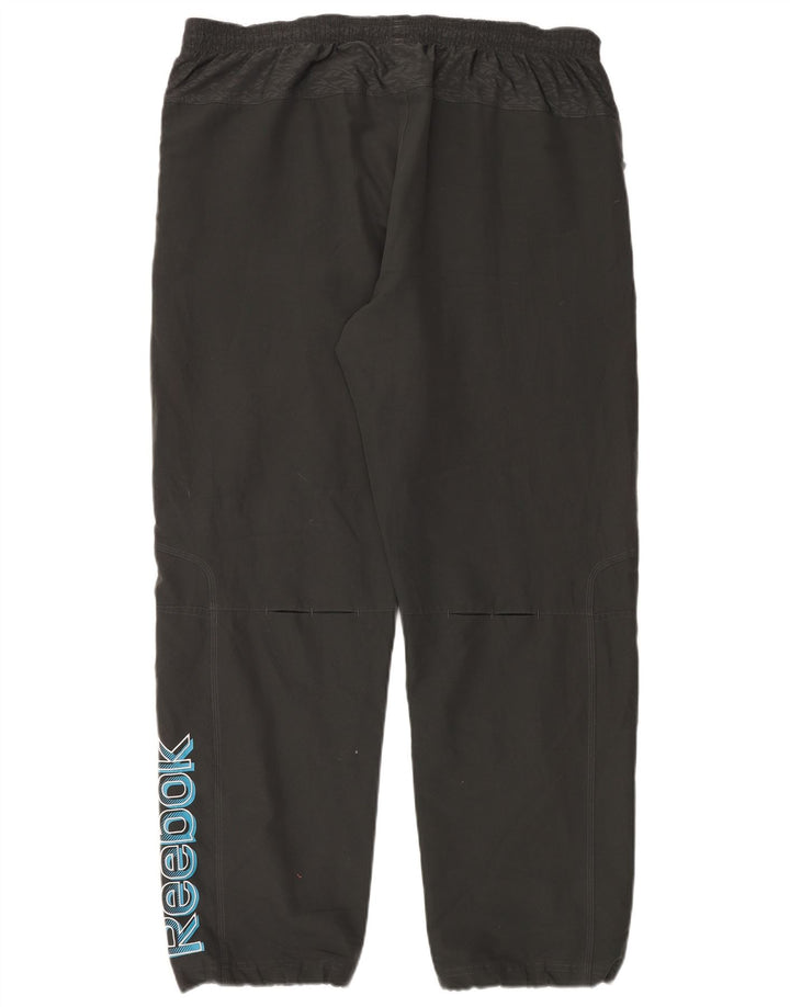 Pantaloni da tuta con grafica Reebok da uomo XL Grigi