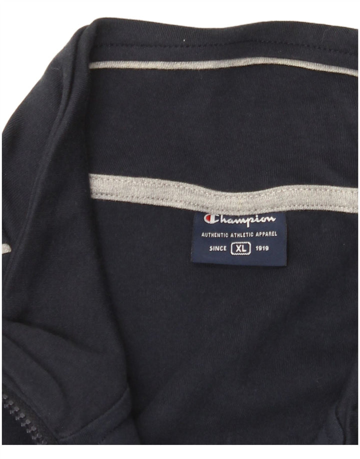 CHAMPION Chaqueta de chándal para hombre XL Azul marino