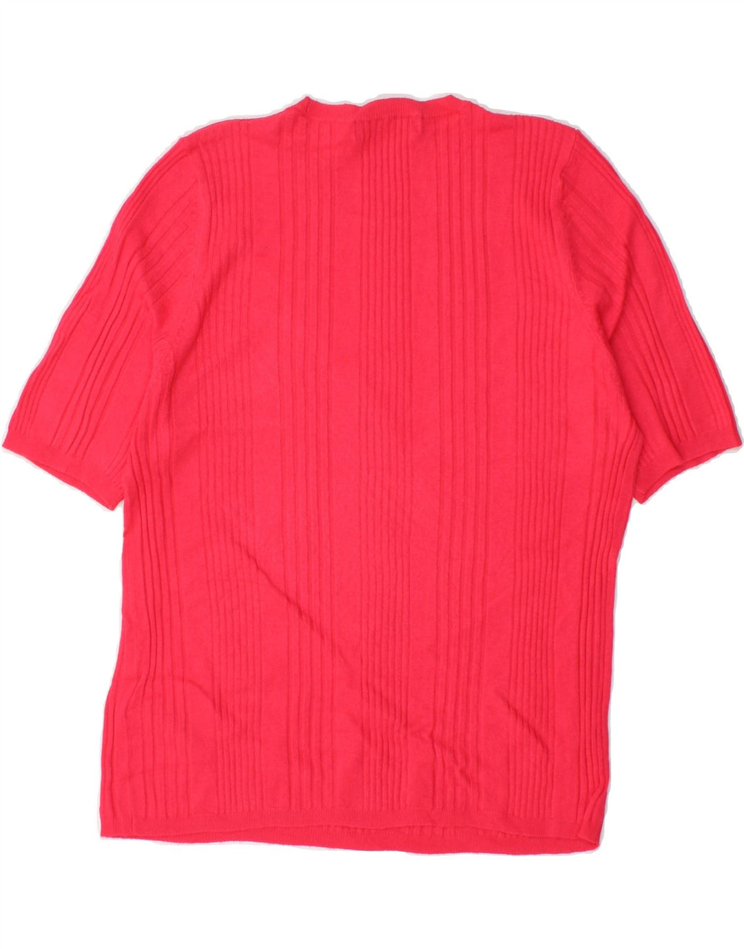 MARKS & SPENCER Womens Crew Neck Jumper Sweater UK 16 Large Pink Vintage Marks & Spencer and Second-Hand Marks & Spencer from Messina Hembry 