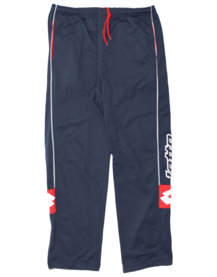 LOTTO Mens Graphic Tracksuit Trousers Large  Blue
