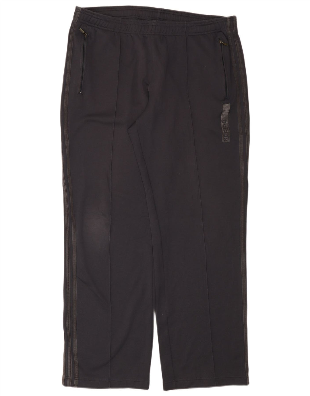 ADIDAS Mens Tracksuit Trousers XL  Grey Cotton