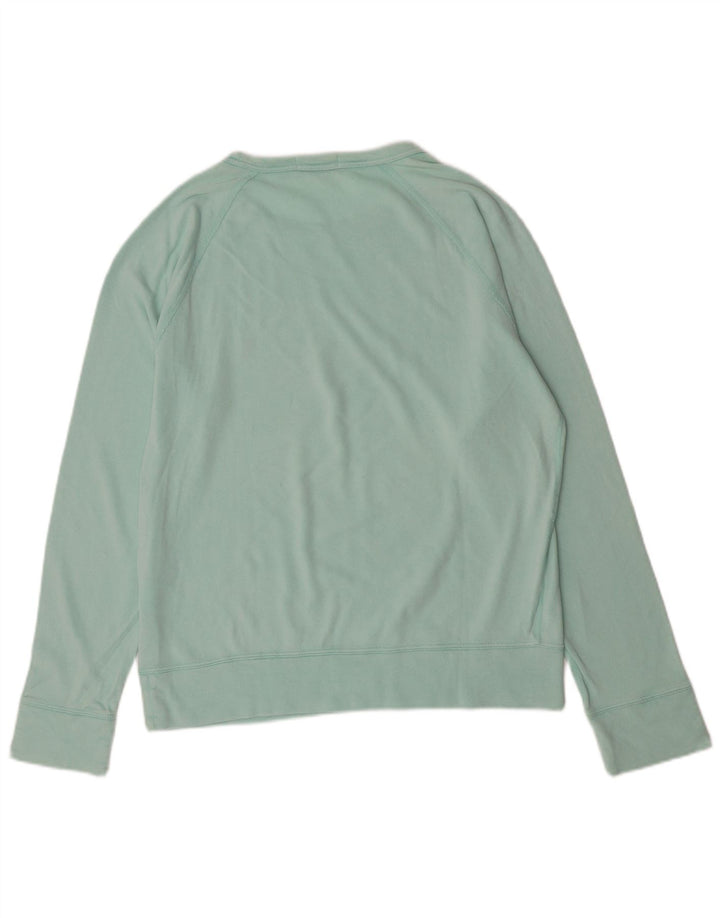 Polo Ralph Lauren Mens Top Long Sleeve Medium Turquoise Cotton