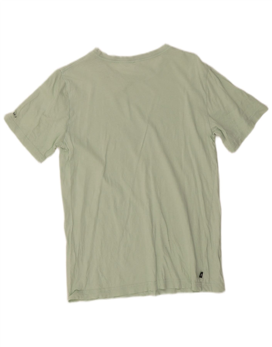 Converse Damen Grafik T-Shirt Top UK 10 Small Grün