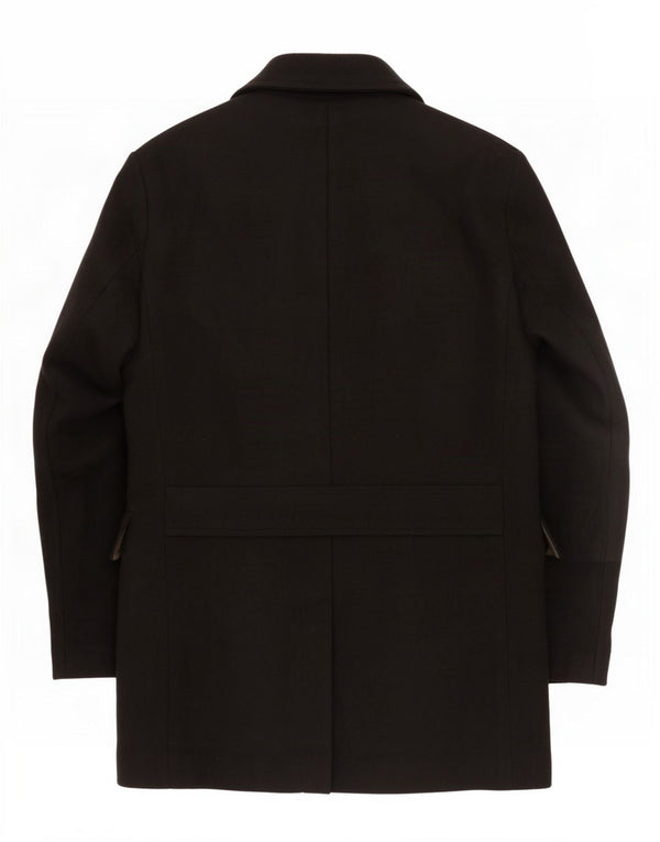 Palton pentru bărbați Marks & Spencer, militar, dublu, UK 38, mediu negru
