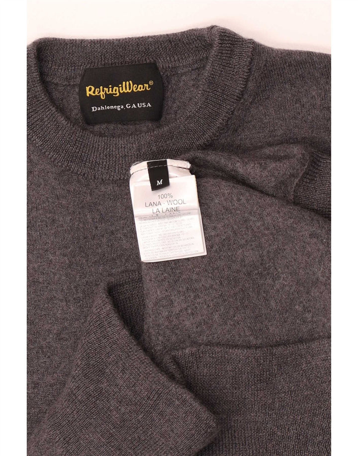 Refrigiwear drenge sweater med rund hals 11-12 år mellemgrå uld