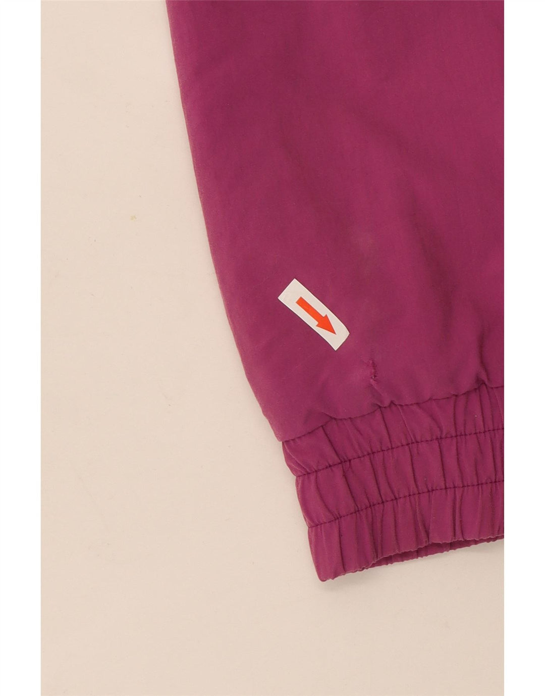 Vintage Mens Graphic Pullover Ski Jacket UK 44 2XL Purple Colourblock
