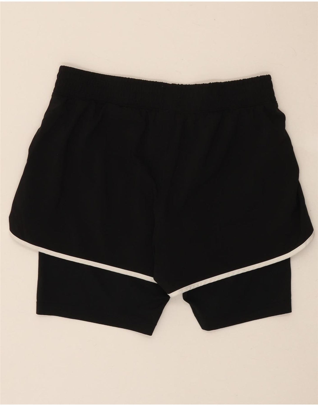 New Balance Womens Sport Shorts UK 8 Small Black Polyester