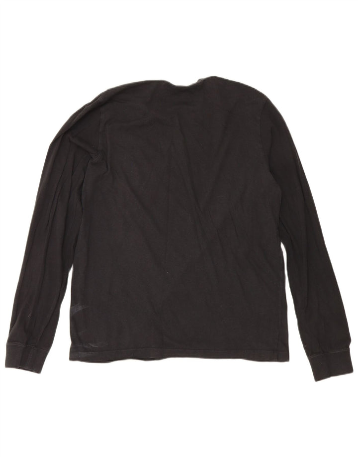 Top pentru bărbați Nike cu mânecă lungă, mediu negru