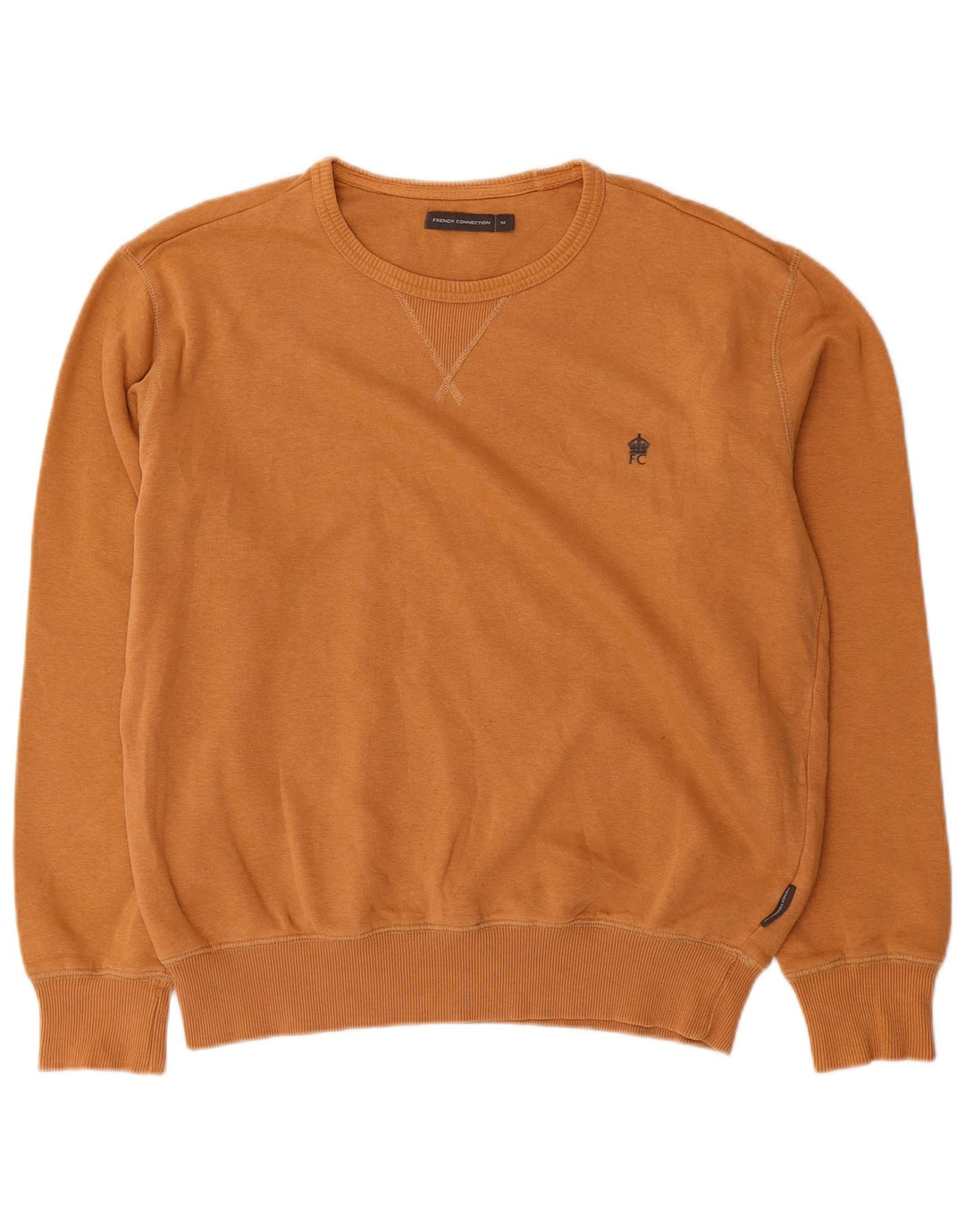 French Connection Herre Sweatshirt Jumper Medium Brun Bomuld