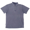 Gáz Férfi Polo Shirt Közepes kék pamut