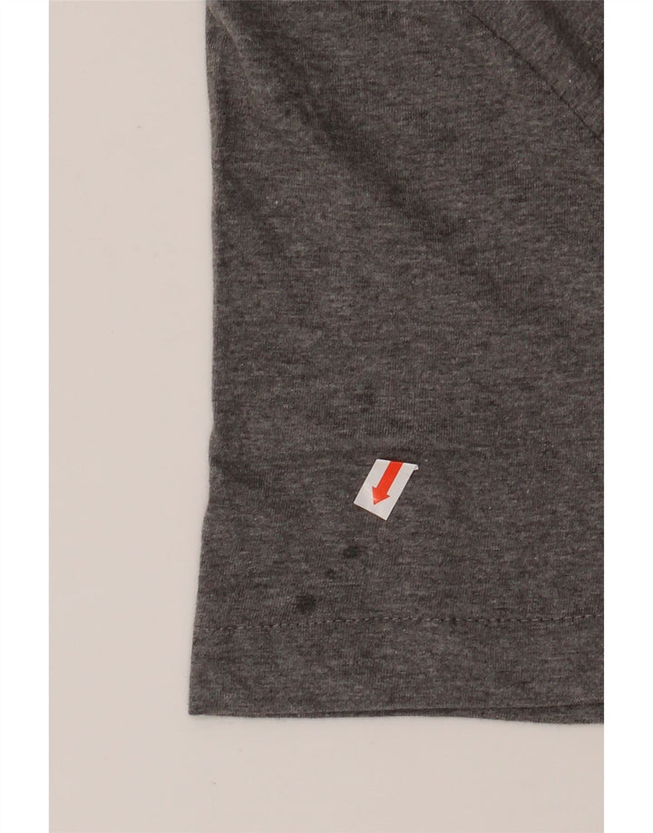CALVIN KLEIN Mens T-Shirt Top XL Grey Cotton
