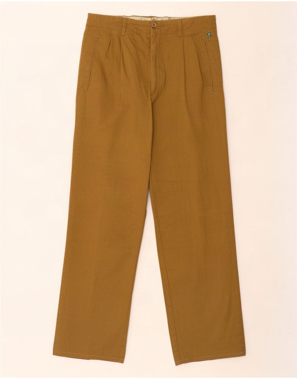 Pantaloni chino da uomo con pegging Wampum IT 50 Large W34 L28 cotone kaki