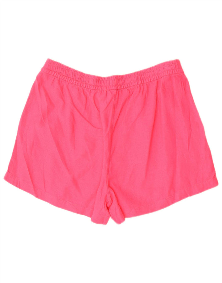 J. Crew Chino Shorts til kvinder Small W27 Pink Linen