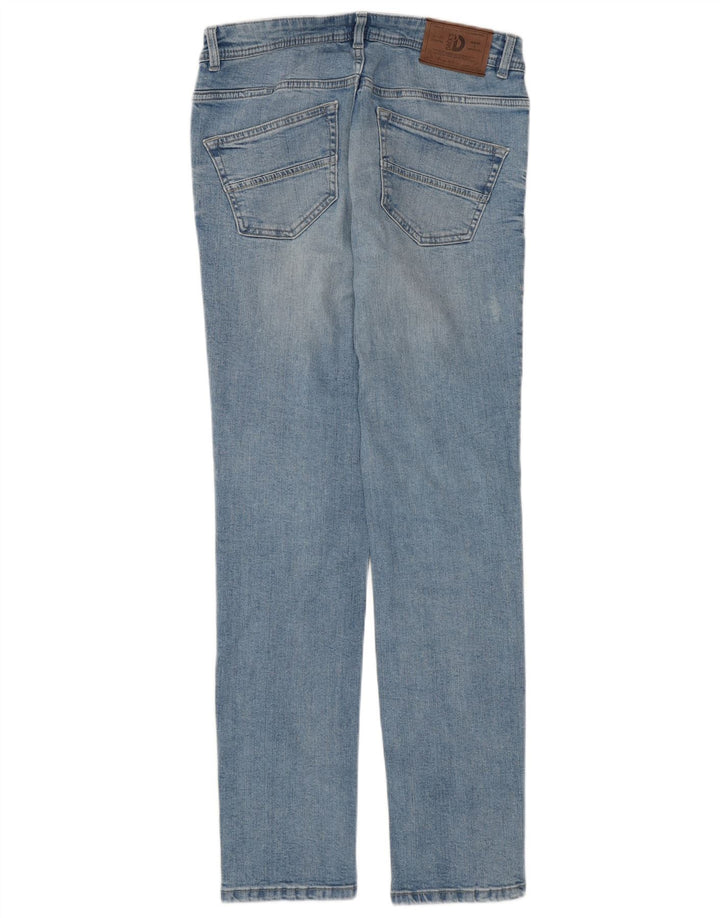 DACK'S Womens Slim Jeans IT 44 Medium W30 L31 Blue Cotton