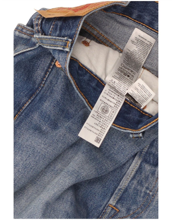 Levi's Mens 501 Straight Jeans W36 L27 Blue Cotton