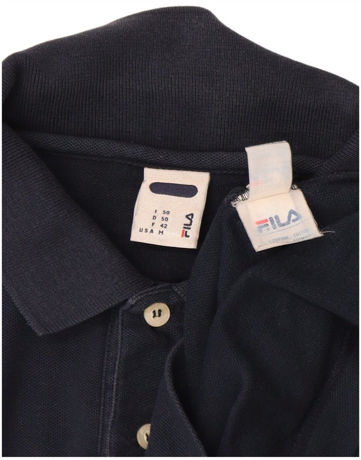 Fila Poloskjorte til mænd Medium Navyblå Bomuld