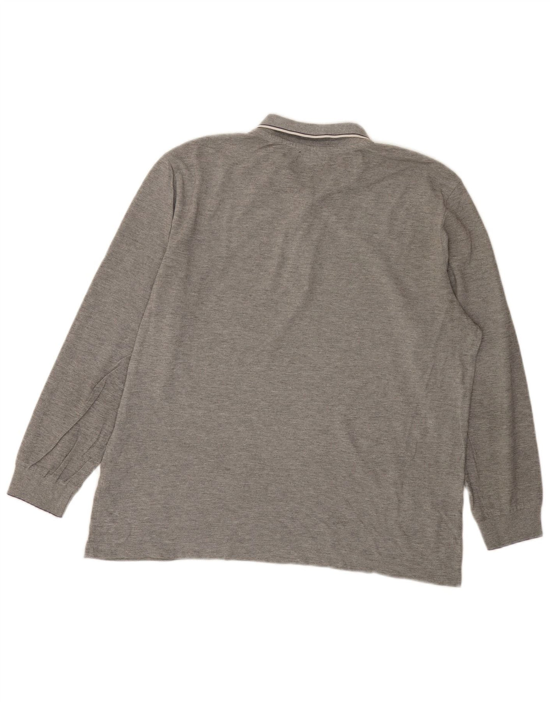 Kappa Mens Long Sleeve Polo Shirt XL Grey