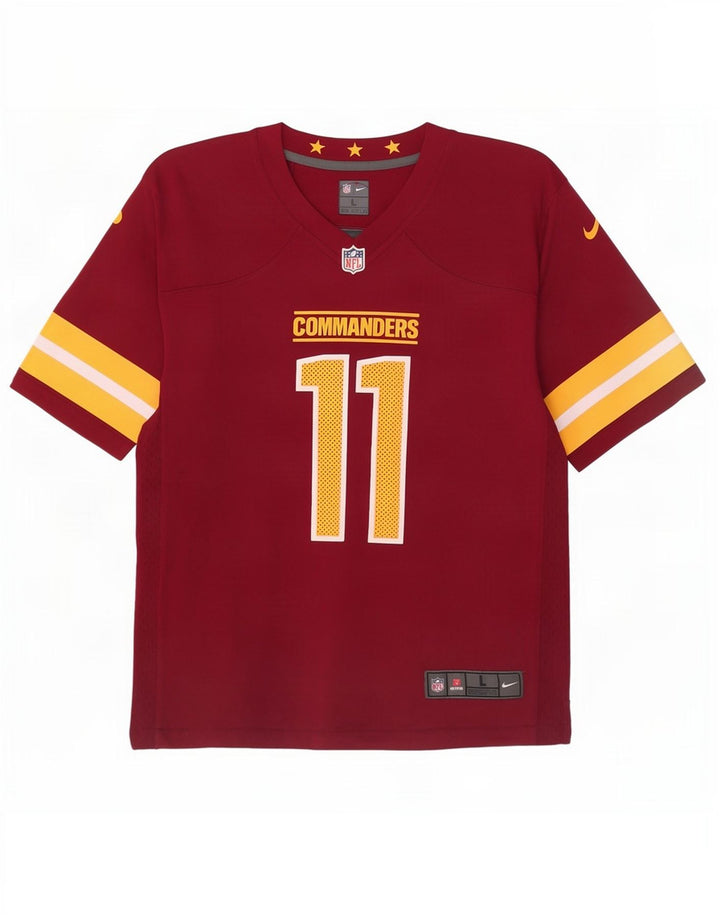 T-shirt grafica Nike Washington Commanders da uomo grande bordeaux