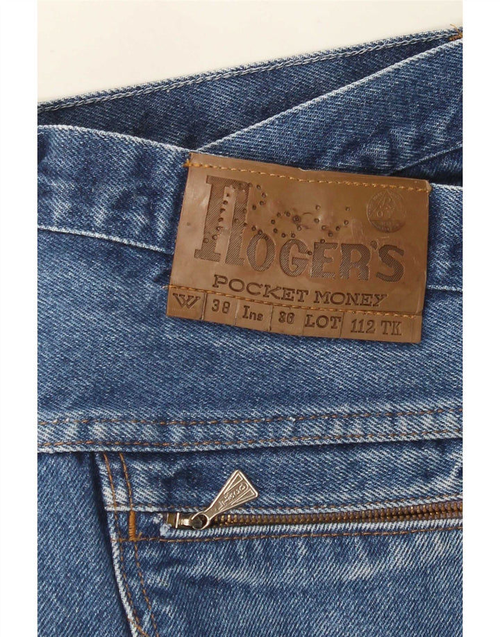 Jeans dritti da uomo Roy Rogers W38 L30 Blu