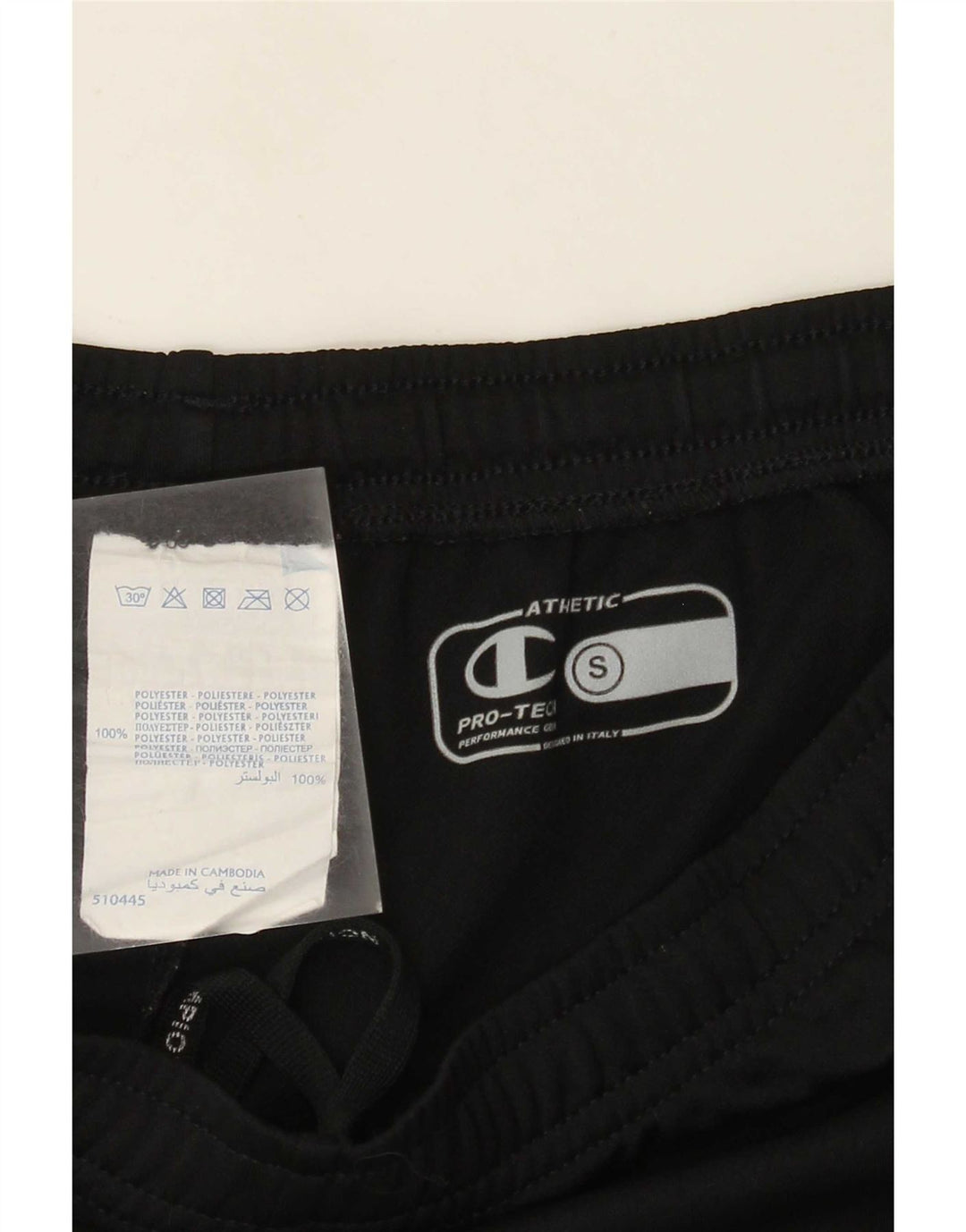Champion Herre sportsshorts Small Black Polyester