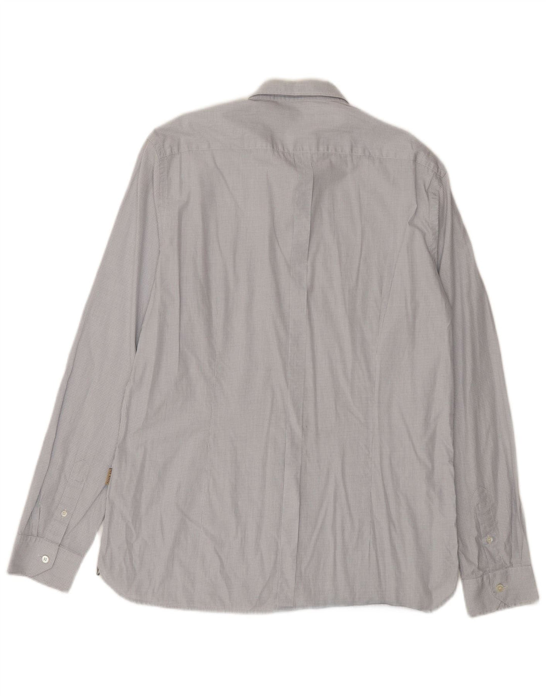 Cămașă pentru bărbați TED BAKER Mărimea 5 XL Bumbac vichy albastru