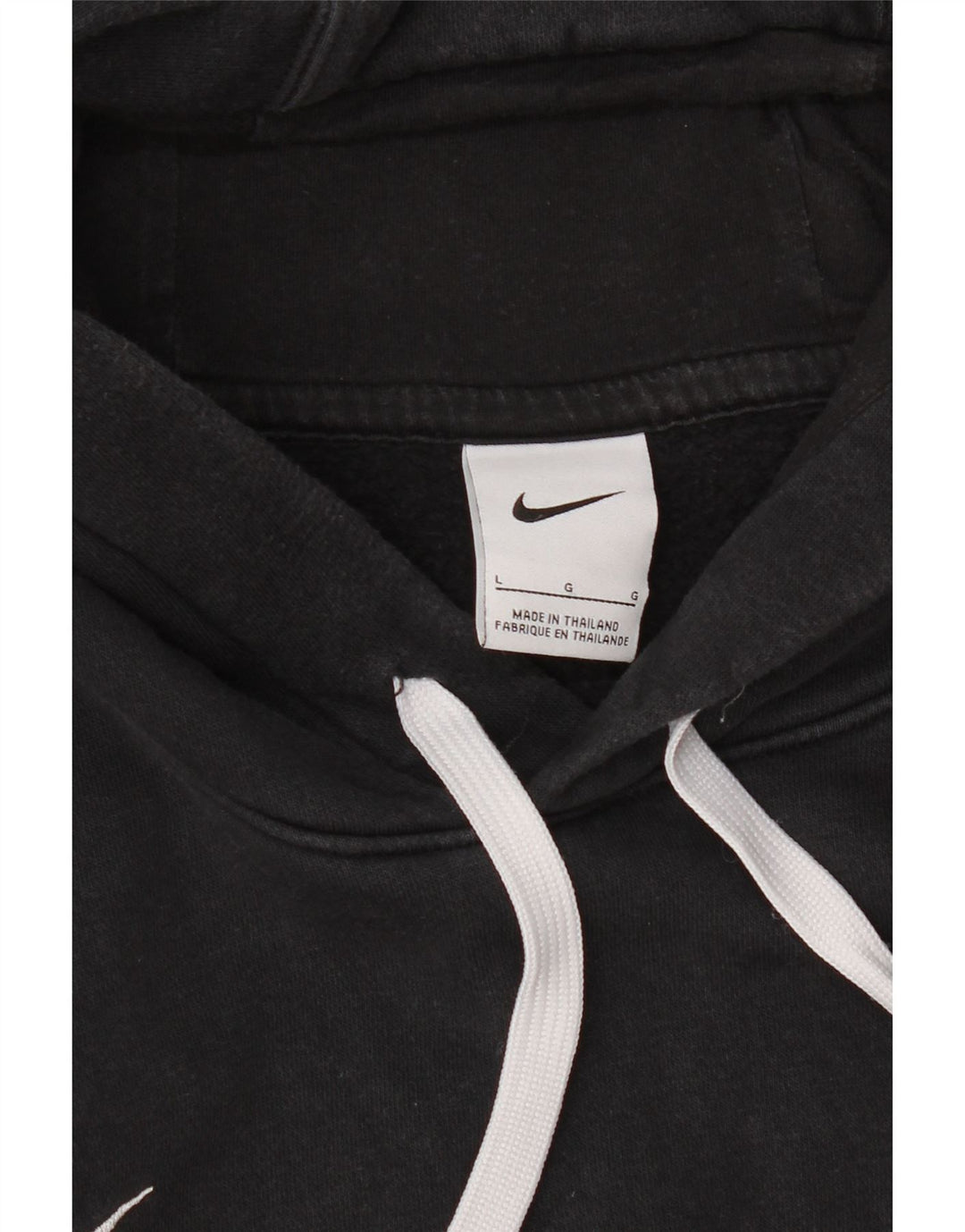 Nike Mens Loose Fit Hoodie Jumper Large Black