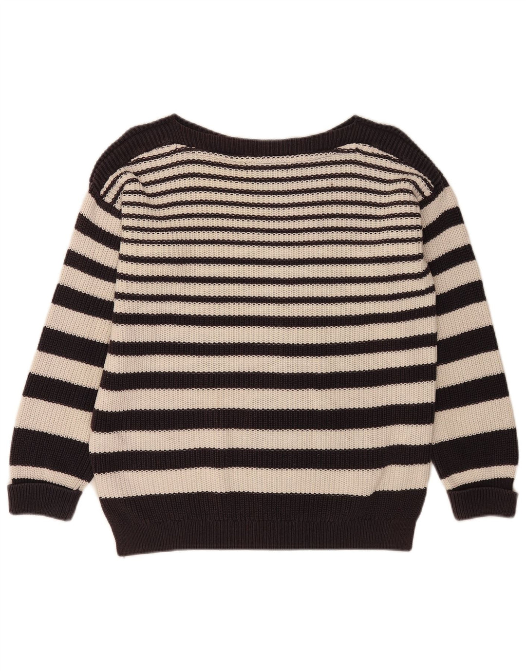 Marks & Spencer Pull col bateau pour femme UK 14 Bleu marine moyen