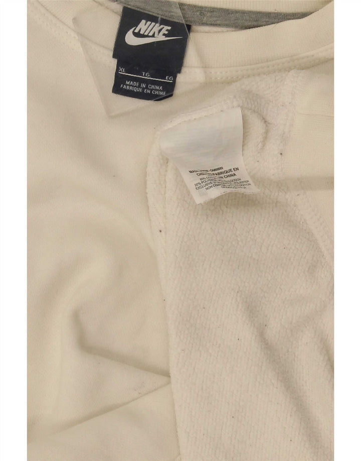 Nike Sweatshirt Jumper til mænd XL Off White Bomuld