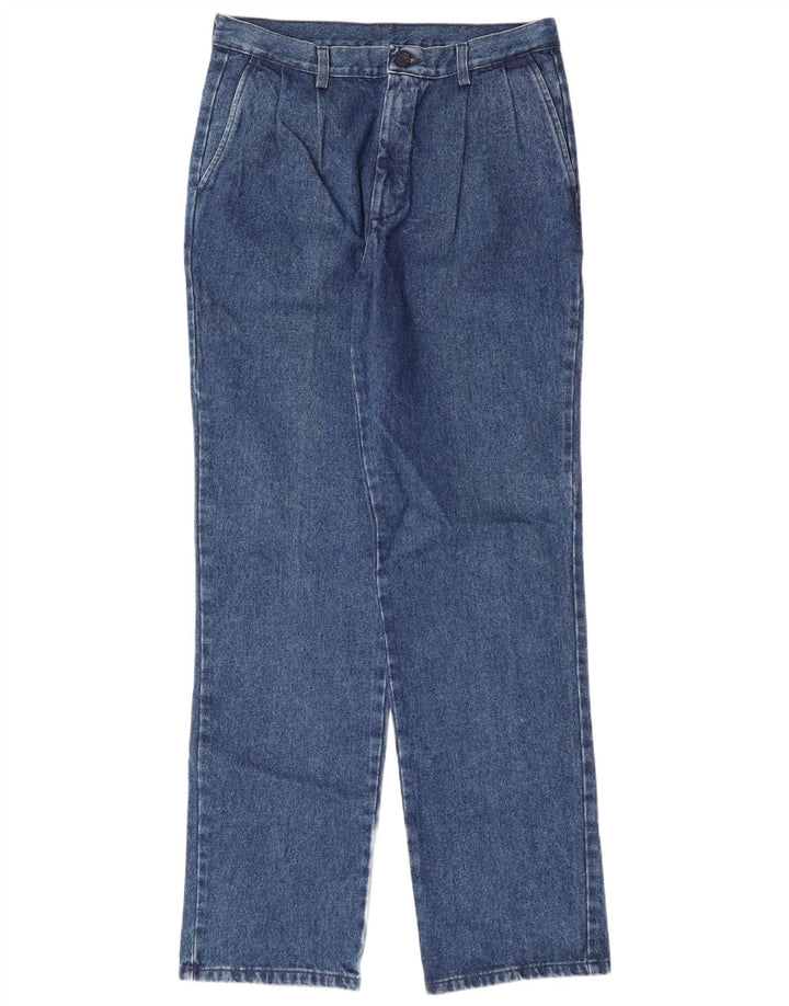 RIFLE Mens Straight Jeans W34 L34 Blue Cotton