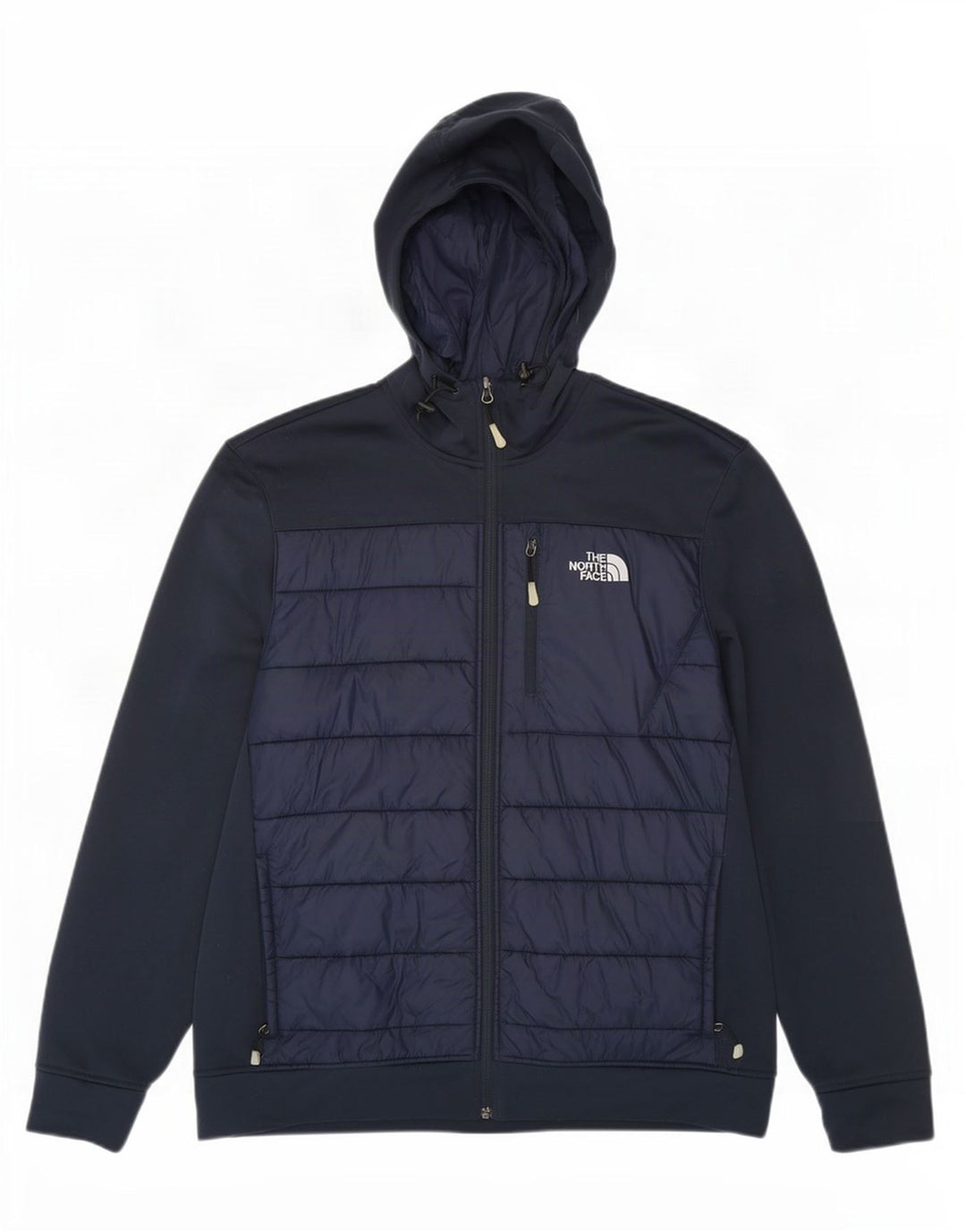 The North Face Herre hættetrøje med lynlås Stor marineblå polyester