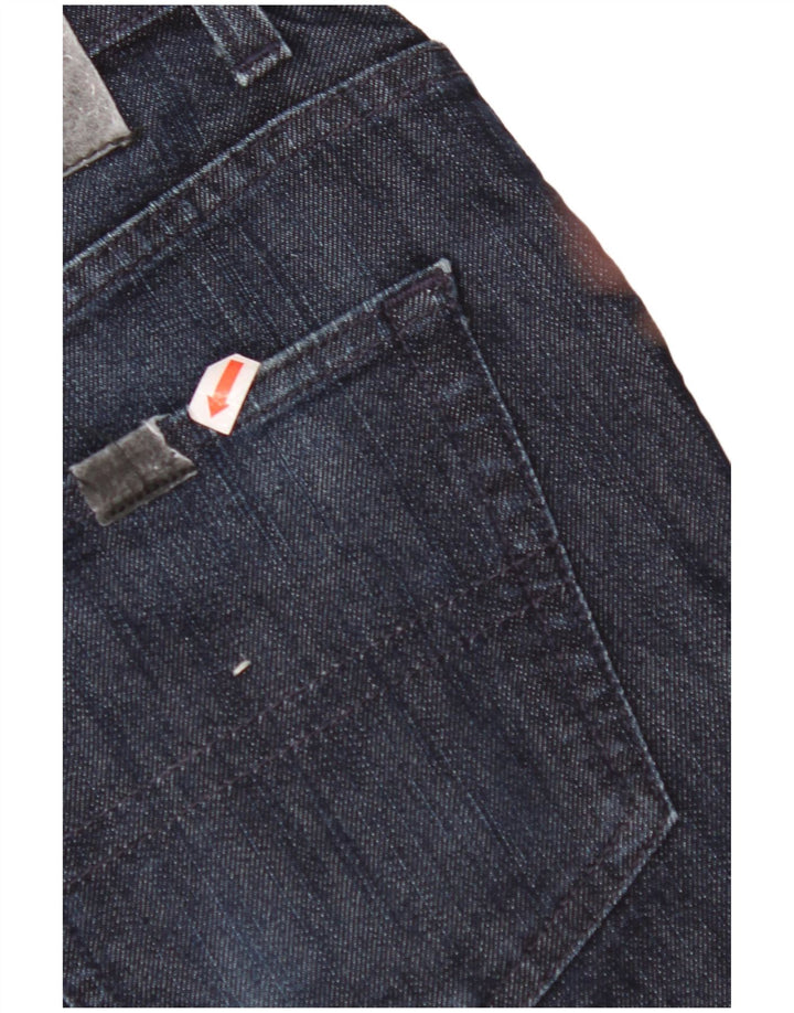 TRUSSARDI Straight jeans til mænd W33 L31 Marineblå