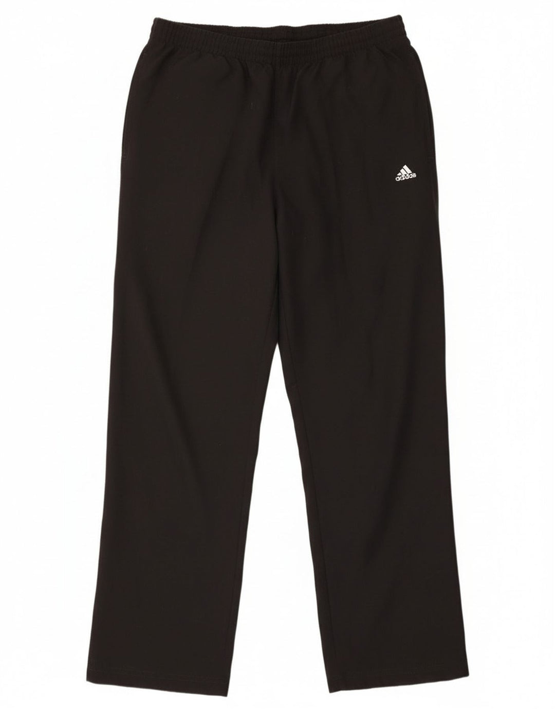 Adidas Mens Climalite Tracksuit Trousers Large Black Polyester