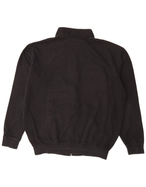 Kappa Mens Tracksuit Top Jacket 2XL Black Cotton
