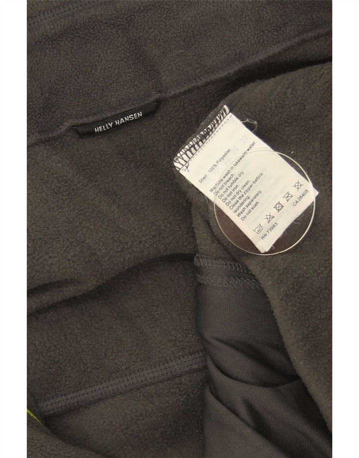 Helly Hansen Mens Fleece Jacket UK 40 Large Grey Polyester