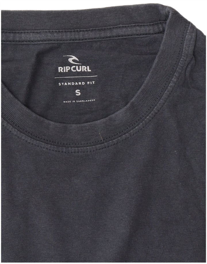Rip Curl Mens Standard Fit Graphic T-Shirt Top Small Navy Blue Beach