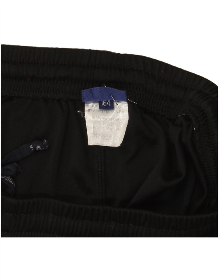 Asics Boys Sport Shorts 13-14 Years Black Polyester