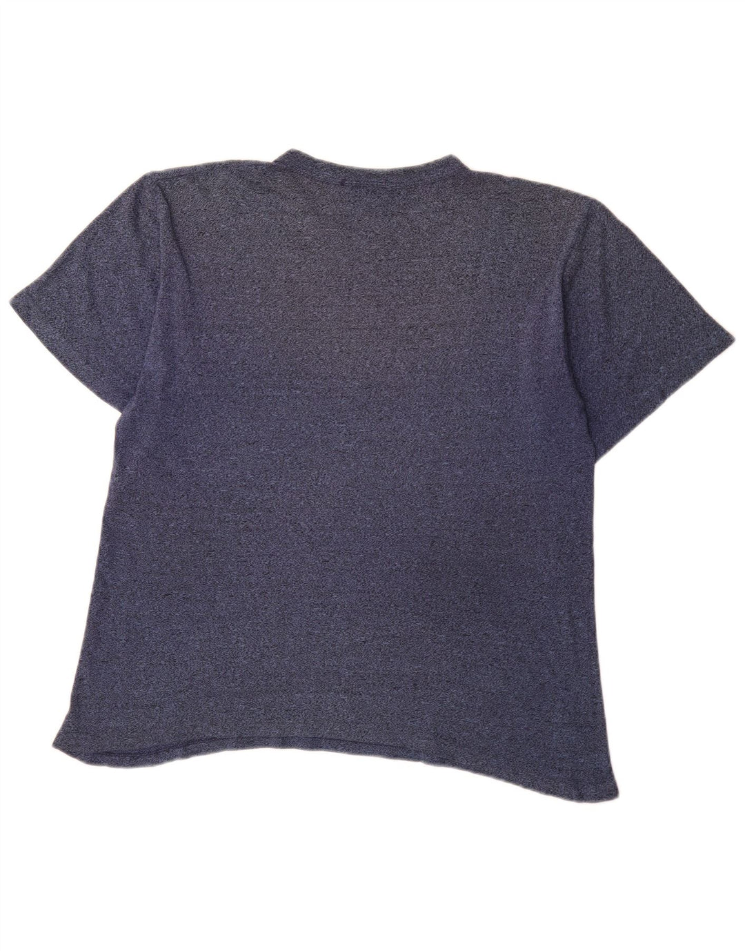 T-shirt grafica da uomo Champion Top in cotone blu navy medio