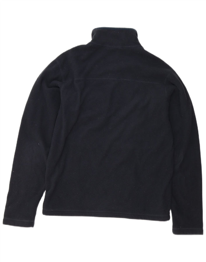 Timberland Mens Fleece Jacket UK 38 Medium Navy Blue