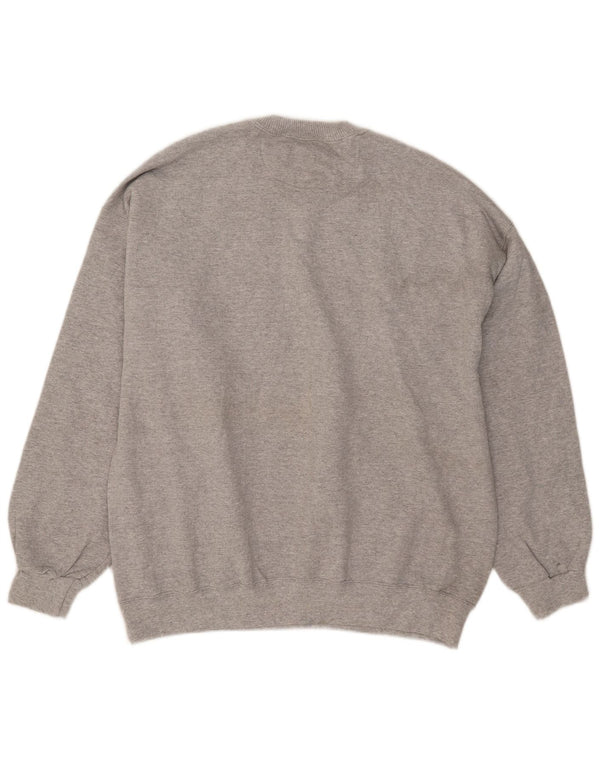 Starter Herre Crew Neck Jumper Sweater Large Grå Flecked