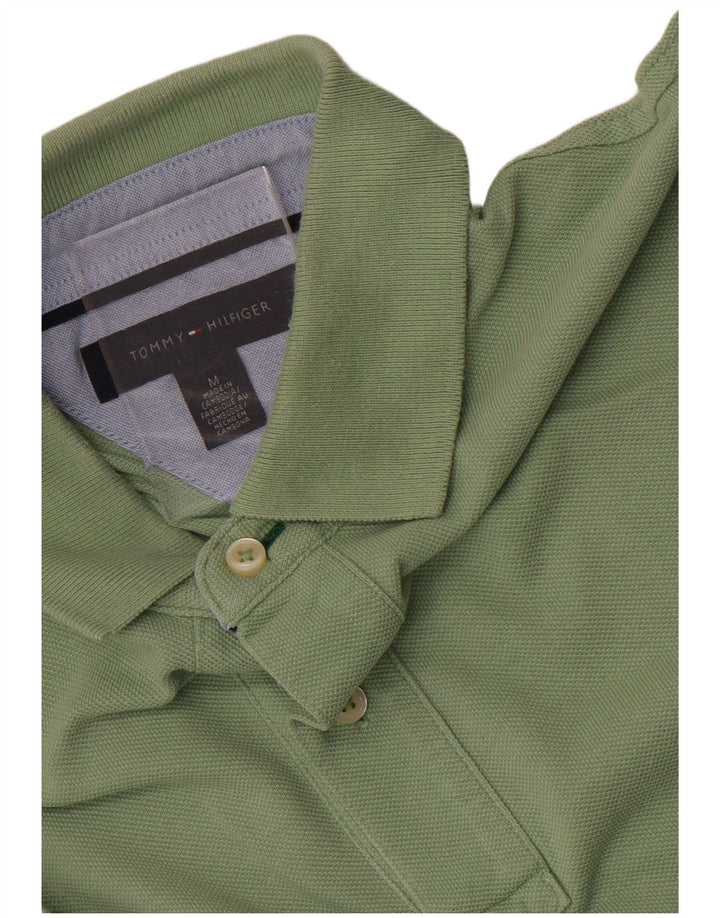 Tommy Hilfiger Mens Polo Shirt Medium Green