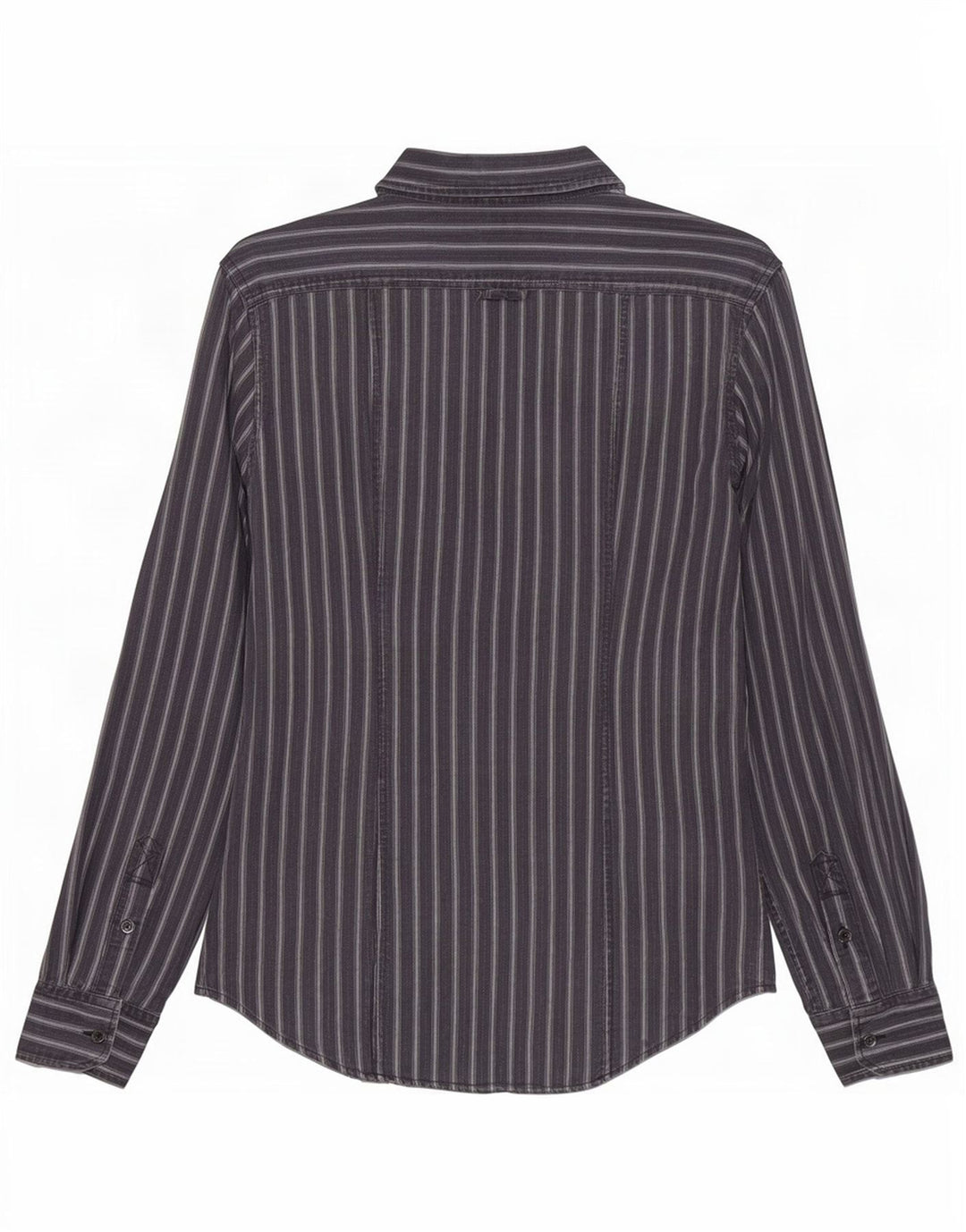 Dolce & Gabbana Herre Regular Fit Skjorte IT 48 Mellem marineblå stribet