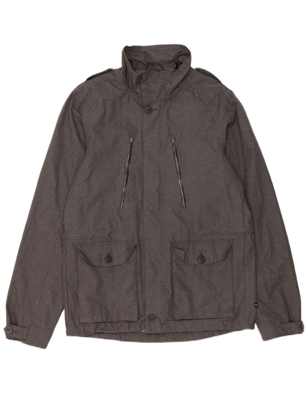 Giacca militare da uomo O'Neill UK 38 Poliestere grigio medio