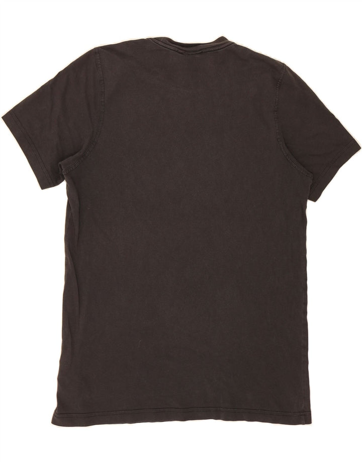 ADIDAS Mens Graphic T-Shirt Top Medium Black Cotton Vintage Adidas and Second-Hand Adidas from Messina Hembry 