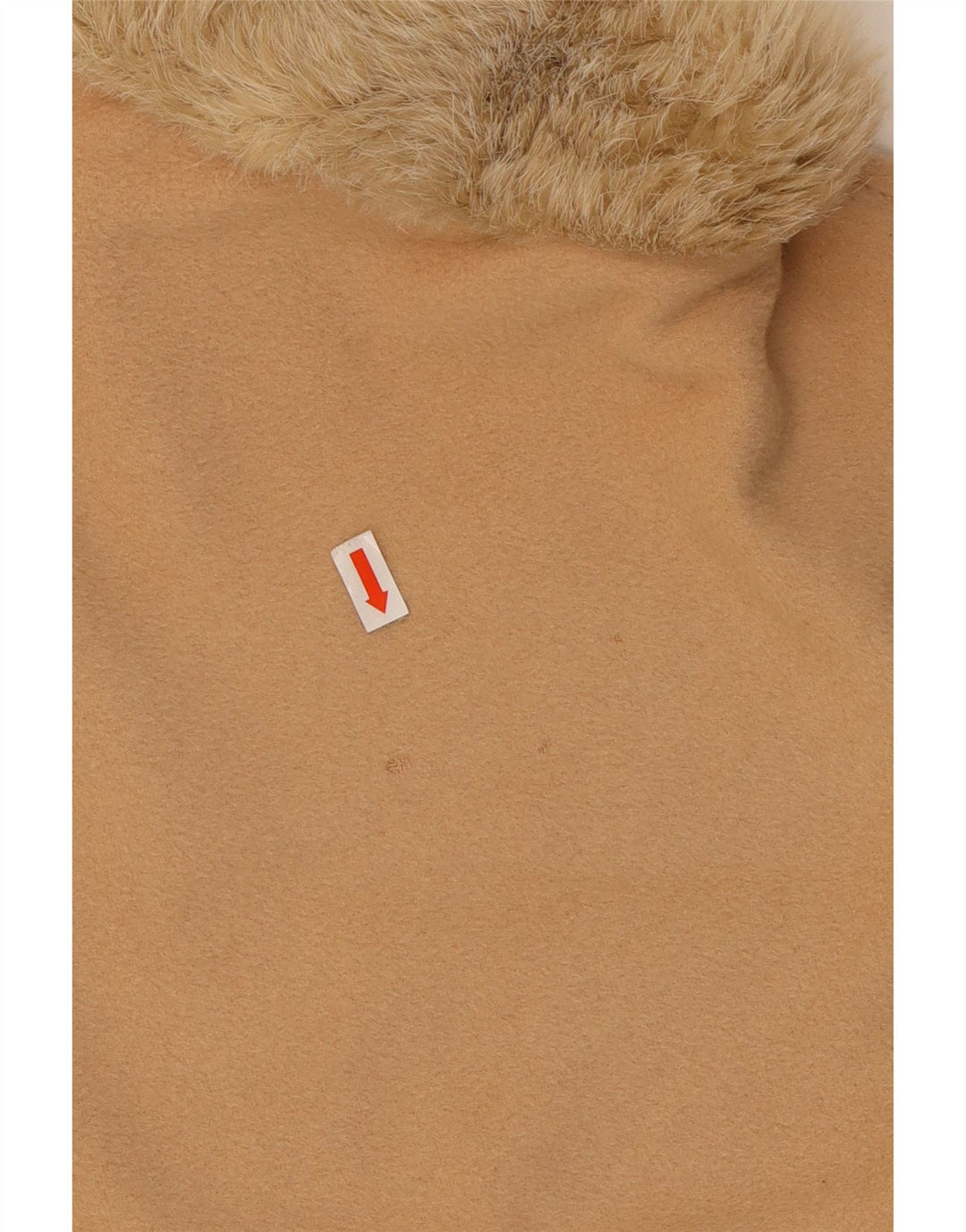 Jacques Vert Womens Poncho Coat One Size Beige Wool