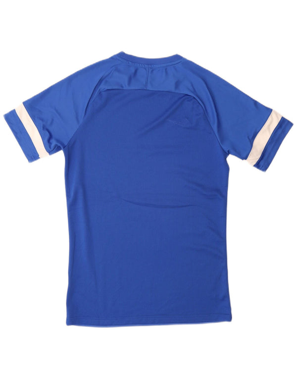 Nike Mens Dri Fit T-Shirt Top Small Blue Colourblock