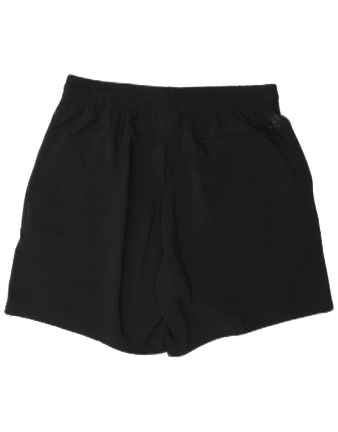 Adidas Short de sport graphique pour hommes, grand, noir, polyester