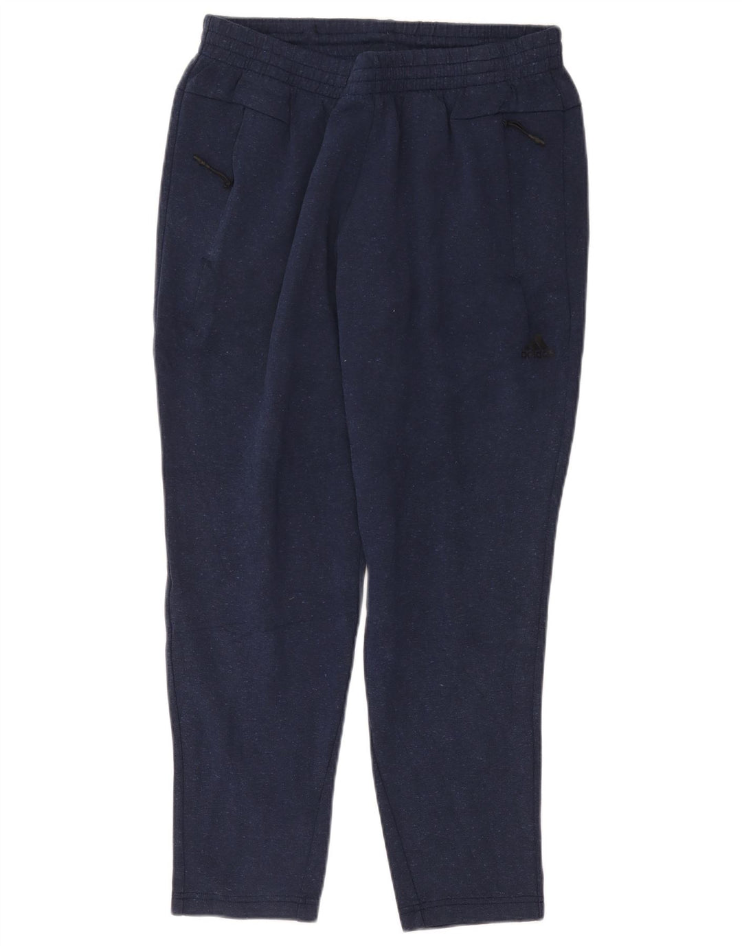Adidas Mens Tracksuit Trousers Large  Navy Blue Cotton