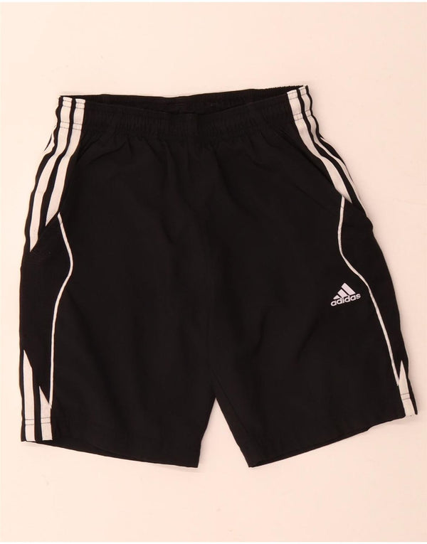 Adidas Boys Sport Shorts 9-10 Years Black Polyester