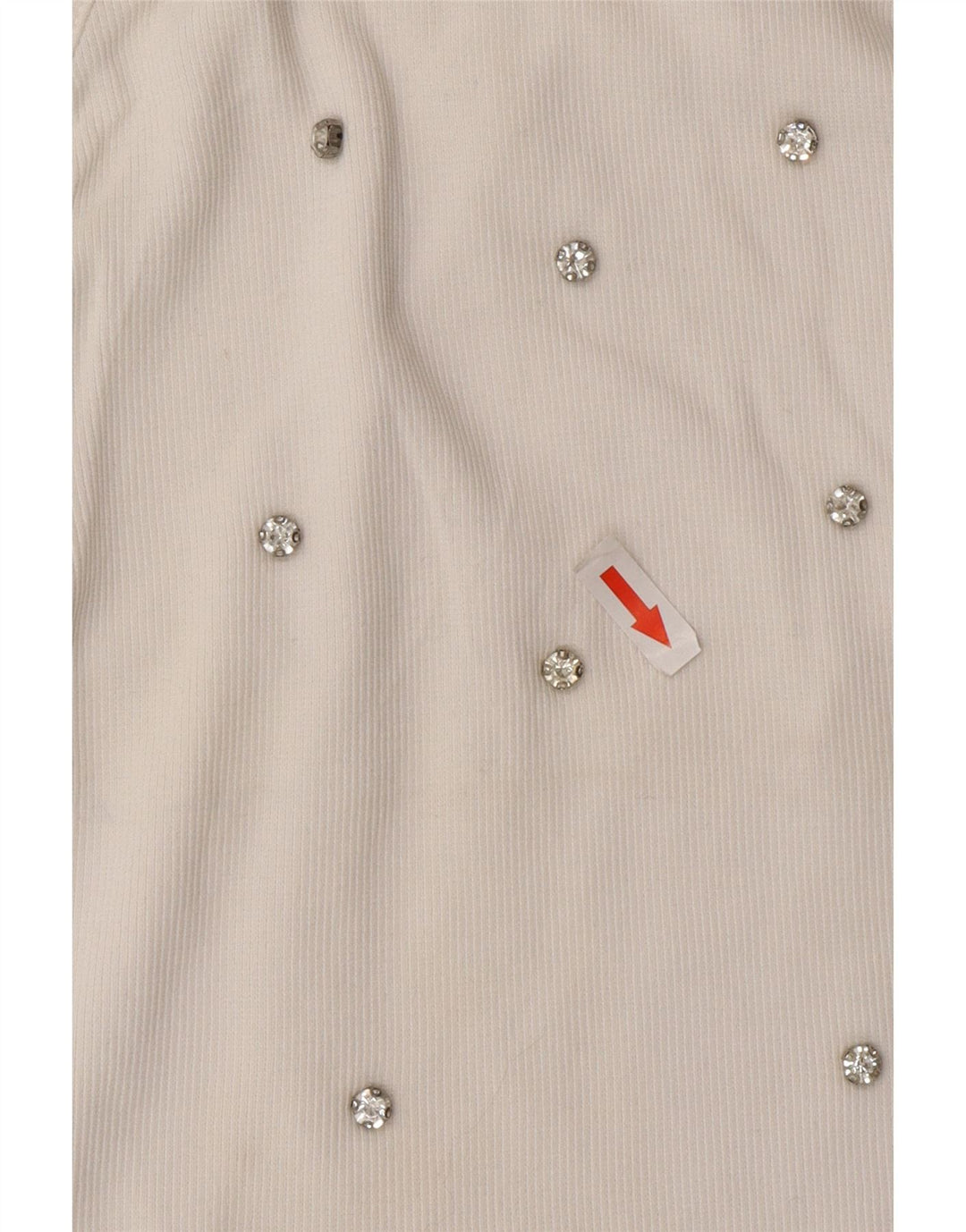 Zara Womens Crop Halter Top UK 8 Small White